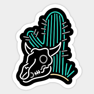 Old West Sticker